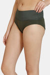 Zivame Anti-Microbial High Rise Full Coverage Tummy Tucker Hipster Panty (Pack of 2) - Multicolor — thumbnail 15